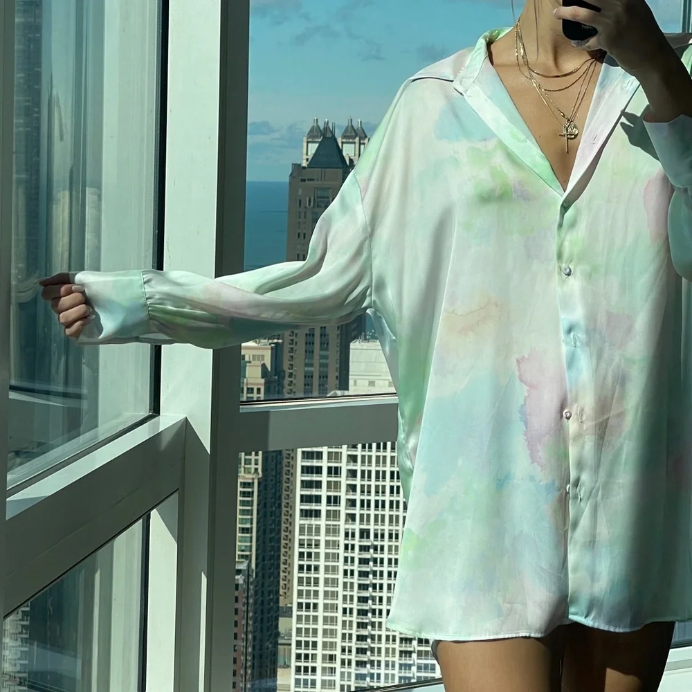 Zara satin effect top/dress - Picture 4 of 4